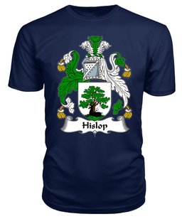 ScotsTee Hislop Coat Of Arms Family Crest British Fleet T Shirt