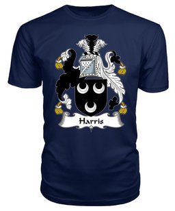 ScotsTee Harris I Coat Of Arms Family Crest British Fleet T Shirt