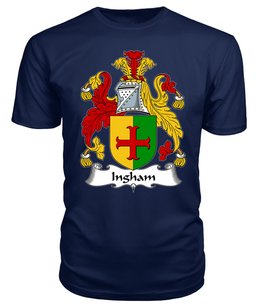 ScotsTee Ingham Coat Of Arms Family Crest British Fleet T Shirt