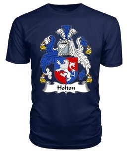 ScotsTee Holton Coat Of Arms Family Crest British Fleet T Shirt