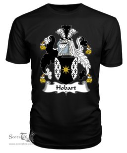 ScotsTee Hobart Coat Of Arms Family Crest British Fleet T Shirt