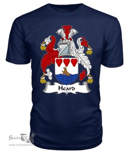 ScotsTee Heard or Herd Coat Of Arms Family Crest British Fleet T Shirt