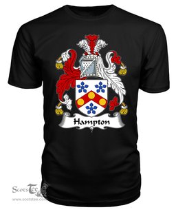 ScotsTee Hampton Coat Of Arms Family Crest British Fleet T Shirt