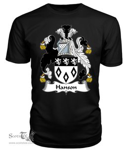 ScotsTee Hanson Coat Of Arms Family Crest British Fleet T Shirt