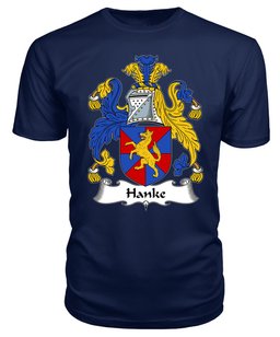 ScotsTee Hanke Coat Of Arms Family Crest British Fleet T Shirt