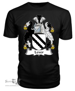 ScotsTee Lever Coat Of Arms Family Crest British Fleet T Shirt