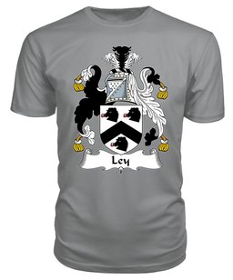 ScotsTee Ley Coat Of Arms Family Crest British Fleet T Shirt