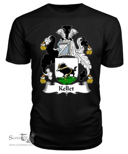 ScotsTee Kellet Coat Of Arms Family Crest British Fleet T Shirt