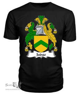 ScotsTee Judge Coat Of Arms Family Crest British Fleet T Shirt