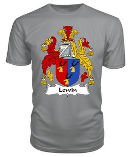 ScotsTee Lewin Coat Of Arms Family Crest British Fleet T Shirt