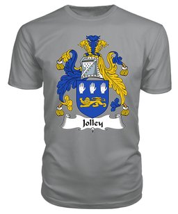 ScotsTee Jolly or Jolley Coat Of Arms Family Crest British Fleet T Shirt