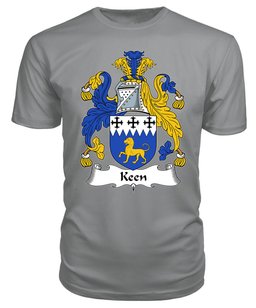 ScotsTee Keen Coat Of Arms Family Crest British Fleet T Shirt