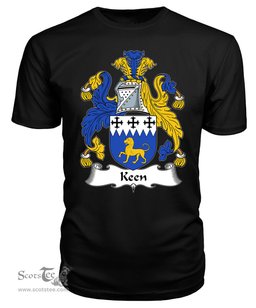 ScotsTee Keen Coat Of Arms Family Crest British Fleet T Shirt