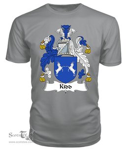 ScotsTee Kidd Coat Of Arms Family Crest British Fleet T Shirt