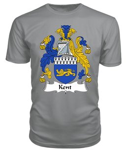 ScotsTee Kent Coat Of Arms Family Crest British Fleet T Shirt