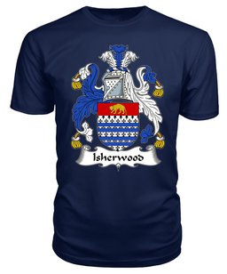ScotsTee Isherwood Coat Of Arms Family Crest British Fleet T Shirt
