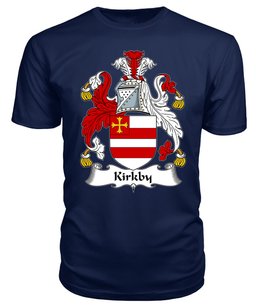 ScotsTee Kirkby Coat Of Arms Family Crest British Fleet T Shirt
