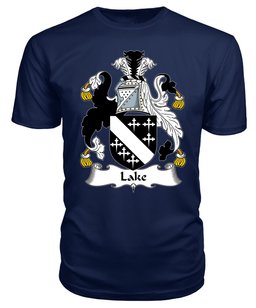 ScotsTee Lake Coat Of Arms Family Crest British Fleet T Shirt
