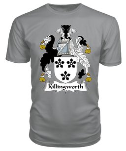 ScotsTee Killingworth Coat Of Arms Family Crest British Fleet T Shirt
