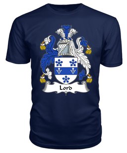 ScotsTee Lord Coat Of Arms Family Crest British Fleet T Shirt