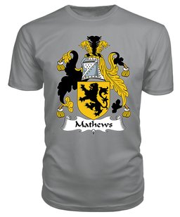 ScotsTee Mathews Coat Of Arms Family Crest British Fleet T Shirt