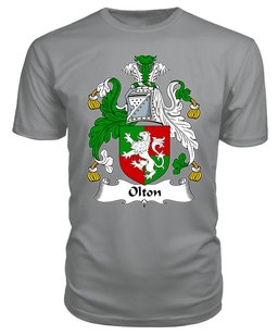 ScotsTee Olton or Owlton Coat Of Arms Family Crest British Fleet T Shirt