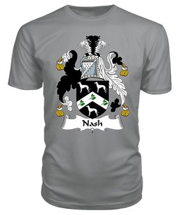 ScotsTee Nash Coat Of Arms Family Crest British Fleet T Shirt