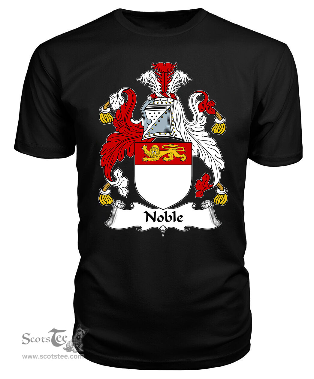 ScotsTee Noble Coat Of Arms Family Crest British Fleet T Shirt