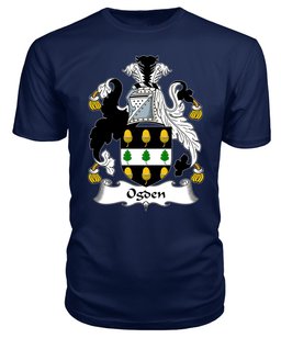 ScotsTee Ogden Coat Of Arms Family Crest British Fleet T Shirt