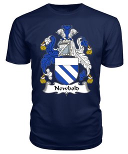 ScotsTee Newbold Coat Of Arms Family Crest British Fleet T Shirt