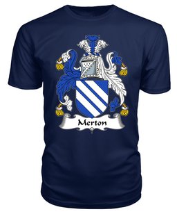 ScotsTee Merton Coat Of Arms Family Crest British Fleet T Shirt