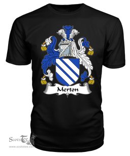 ScotsTee Merton Coat Of Arms Family Crest British Fleet T Shirt