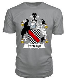 ScotsTee Partridge Coat Of Arms Family Crest British Fleet T Shirt