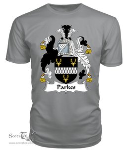 ScotsTee Parkes II Coat Of Arms Family Crest British Fleet T Shirt
