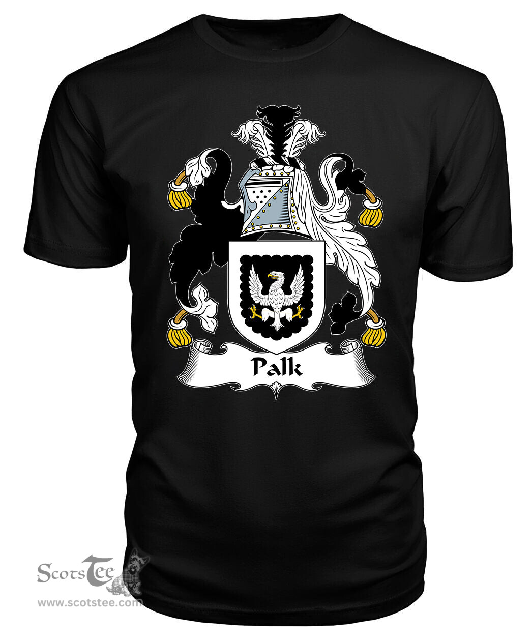 ScotsTee Palk Coat Of Arms Family Crest British Fleet T Shirt
