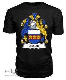 ScotsTee Pendleton Coat Of Arms Family Crest British Fleet T Shirt