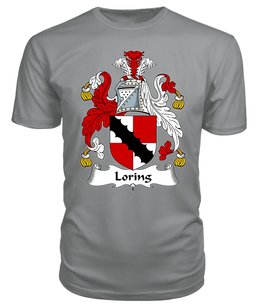 ScotsTee Loring Coat Of Arms Family Crest British Fleet T Shirt