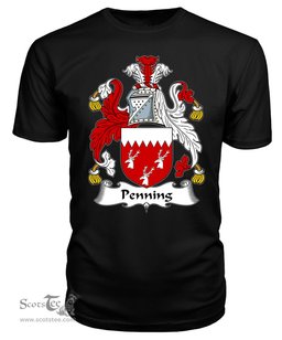 ScotsTee Penning Coat Of Arms Family Crest British Fleet T Shirt