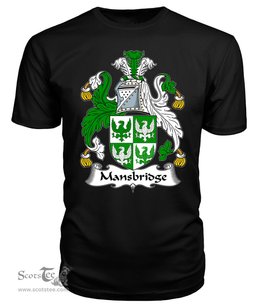 ScotsTee Mansbridge Coat Of Arms Family Crest British Fleet T Shirt