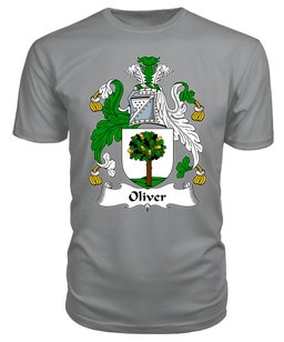 ScotsTee Oliver Coat Of Arms Family Crest British Fleet T Shirt