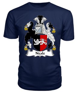 ScotsTee Neale Coat Of Arms Family Crest British Fleet T Shirt