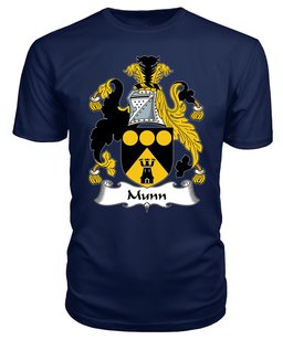 ScotsTee Munn Coat Of Arms Family Crest British Fleet T Shirt
