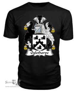 ScotsTee Oglethorpe Coat Of Arms Family Crest British Fleet T Shirt