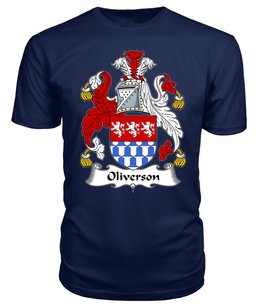 ScotsTee Oliverson Coat Of Arms Family Crest British Fleet T Shirt