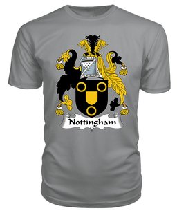 ScotsTee Nottingham Coat Of Arms Family Crest British Fleet T Shirt