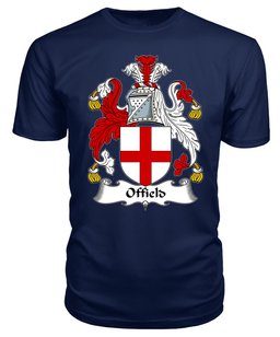 ScotsTee Offield or Ofield Coat Of Arms Family Crest British Fleet T Shirt