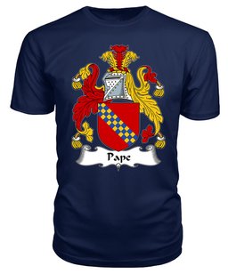 ScotsTee Pape Coat Of Arms Family Crest British Fleet T Shirt