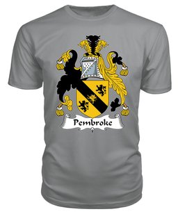 ScotsTee Pembroke Coat Of Arms Family Crest British Fleet T Shirt