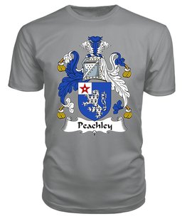 ScotsTee Peachley Coat Of Arms Family Crest British Fleet T Shirt