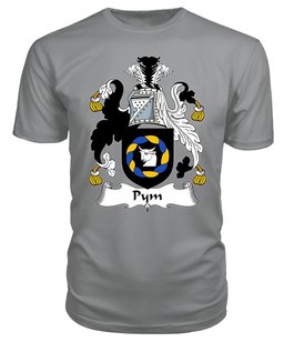 ScotsTee Pym Coat Of Arms Family Crest British Fleet T Shirt